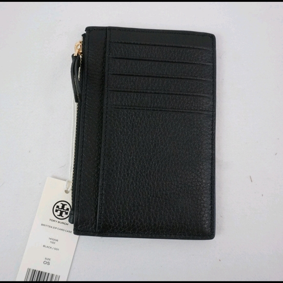 🆕️ Tory Burch Card Case Wallet Black - Picture 3 of 4